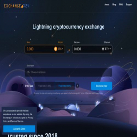 Скриншот главной страницы сайта coinlinktech.com