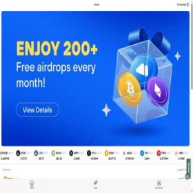 Скриншот главной страницы сайта coinlst.vip