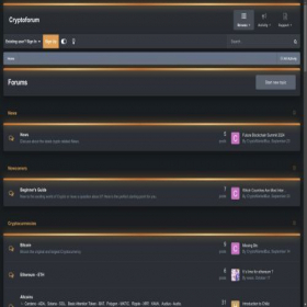 Скриншот главной страницы сайта coinmark.net