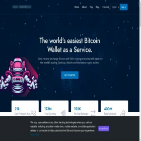 Скриншот главной страницы сайта coinprotector.net