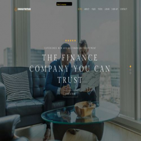 Скриншот главной страницы сайта coinsolutionstrade.org