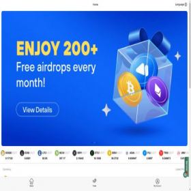 Скриншот главной страницы сайта coinu.me