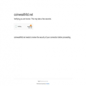 Скриншот главной страницы сайта coinwealthltd.net