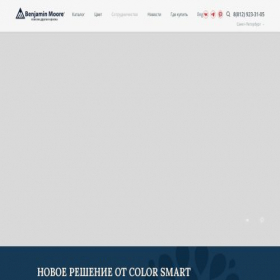 Скриншот главной страницы сайта color-smart.ru