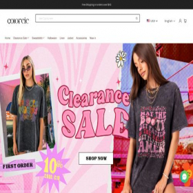Скриншот главной страницы сайта colorcic.com