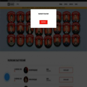 Скриншот главной страницы сайта comedystand.online