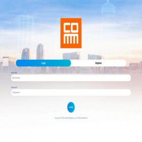 Скриншот главной страницы сайта commcreativevip.com