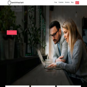 Скриншот главной страницы сайта company.imperialarbitragecapital.com