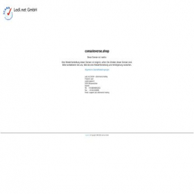 Скриншот главной страницы сайта consaleverse.shop