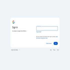 Скриншот главной страницы сайта console.cloud.google.com