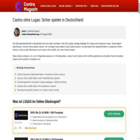 Скриншот главной страницы сайта contra-magazin.com