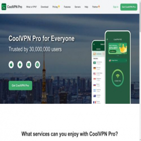 Скриншот главной страницы сайта coolvpn.cc