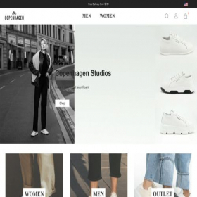 Скриншот главной страницы сайта copenhagenstudiossale.com