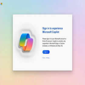Скриншот главной страницы сайта copilot.microsoft.com