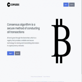 Скриншот главной страницы сайта coplidex.com