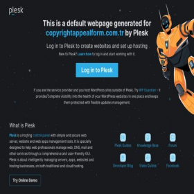 Скриншот главной страницы сайта copyrightappealform.com.tr