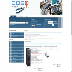 Скриншот главной страницы сайта cosf.ru