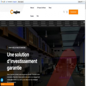 Скриншот главной страницы сайта cosglowlimited.com