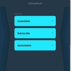 Скриншот главной страницы сайта cosmo-game.pro