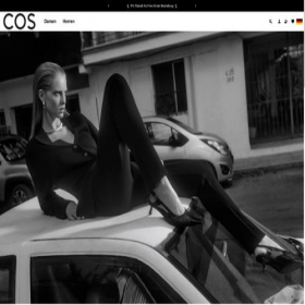 Скриншот главной страницы сайта cosstoresdeutschland.de