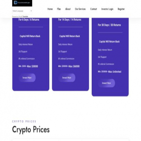 Скриншот главной страницы сайта costaholdingin.ltd