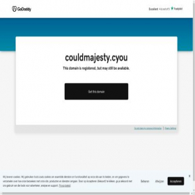 Скриншот главной страницы сайта couldmajesty.cyou