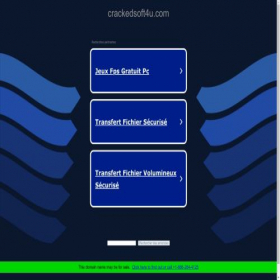 Скриншот главной страницы сайта crackedsoft4u.com