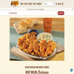 Скриншот главной страницы сайта crackerbarrel.com