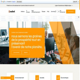 Скриншот главной страницы сайта cranfordglobalinv.com