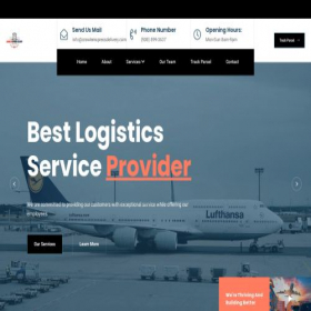 Скриншот главной страницы сайта crawlerexpressdelivery.com