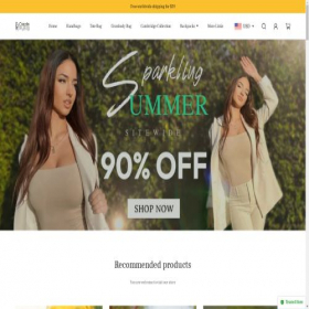 Скриншот главной страницы сайта createmybag.com