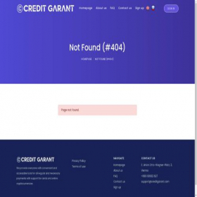Скриншот главной страницы сайта credit-garant.com