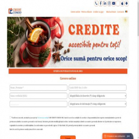 Скриншот главной страницы сайта creditcomod.md