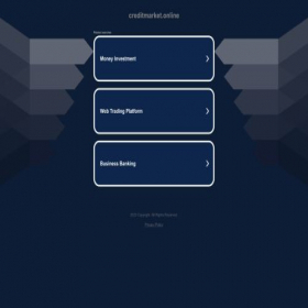 Скриншот главной страницы сайта creditmarket.online