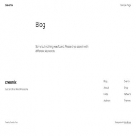 Скриншот главной страницы сайта creonix.net