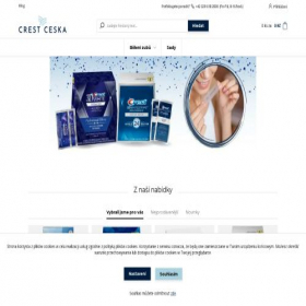 Скриншот главной страницы сайта crest-ceska.cz