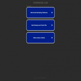 Скриншот главной страницы сайта crimemode.com