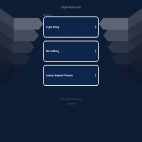 Скриншот главной страницы сайта cripto-miner.info