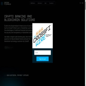 Скриншот главной страницы сайта crossfi.org
