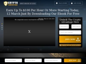 Скриншот главной страницы сайта crypto-advantage.com
