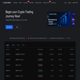 Скриншот главной страницы сайта crypto-bittrex.com