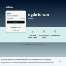 Скриншот главной страницы сайта crypto-bot.com