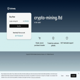 Скриншот главной страницы сайта crypto-mining.ltd