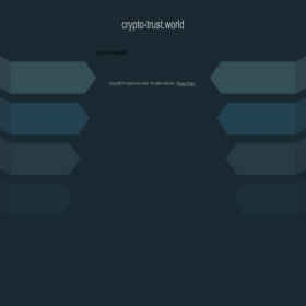 Скриншот главной страницы сайта crypto-trust.world
