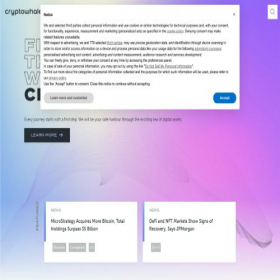 Скриншот главной страницы сайта crypto-whale.net