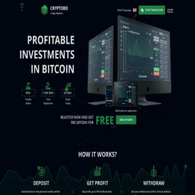 Скриншот главной страницы сайта cryptobo.com