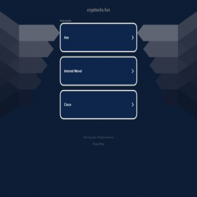 Скриншот главной страницы сайта cryptoclix.fun