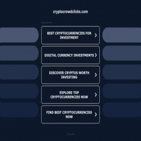 Скриншот главной страницы сайта cryptocrowdclicks.com