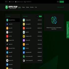 Скриншот главной страницы сайта cryptocyclop.com