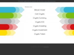 Скриншот главной страницы сайта cryptoinvest.com